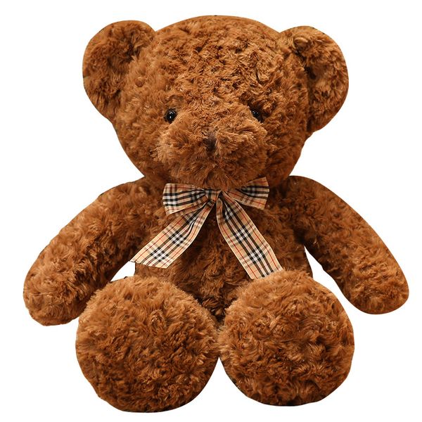 New 40/60/80cm adorable soft teddy bear plush toys with cute bowknots, perfect stuffed animal gifts for girlfriends