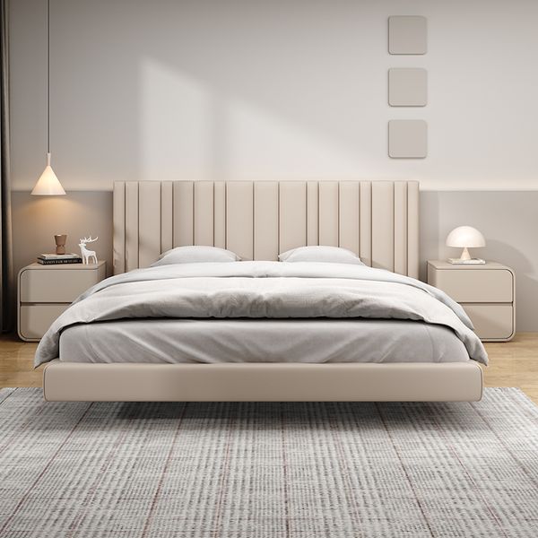 Nordic-style modern bedside cabinet with storage drawers, serving as a nightstand or dresser in Italian furniture design