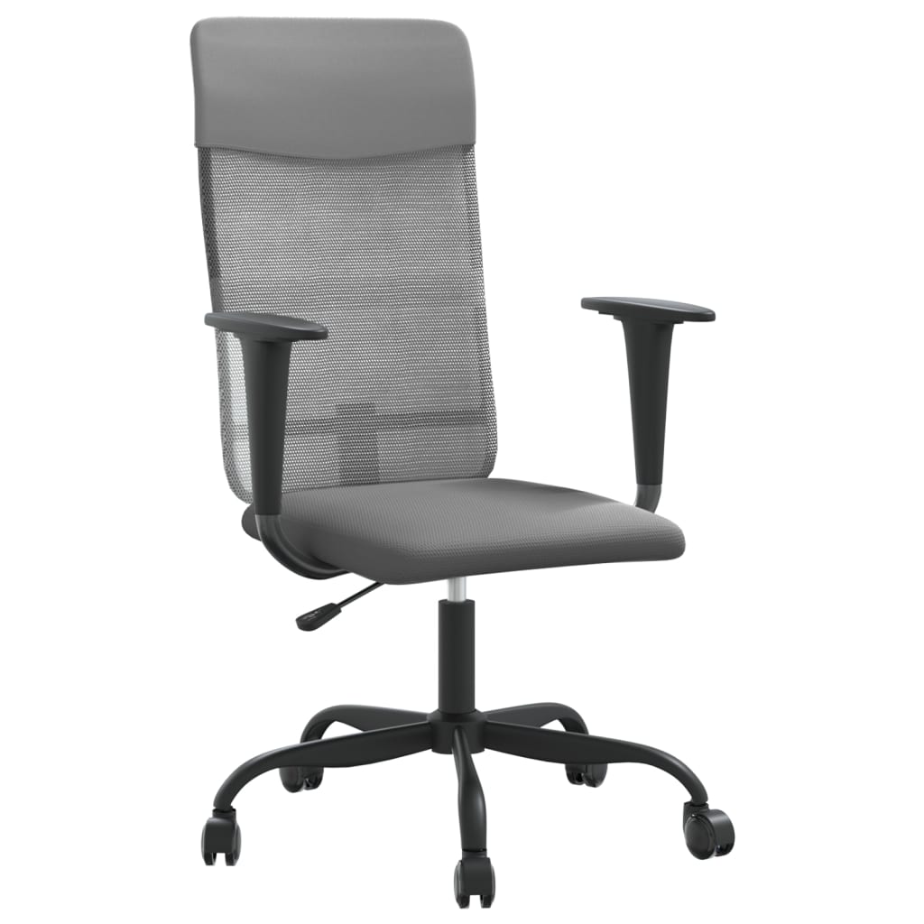 Office Chair Grey Mesh fabric (100% polyester) Standard