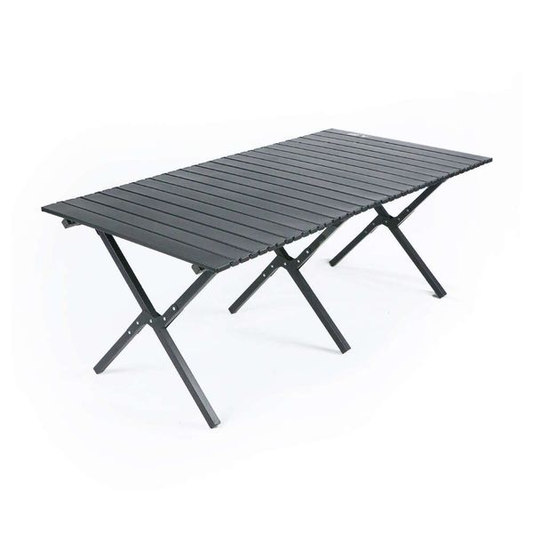 Outdoor folding table and chair set for camping, picnics, and barbecues