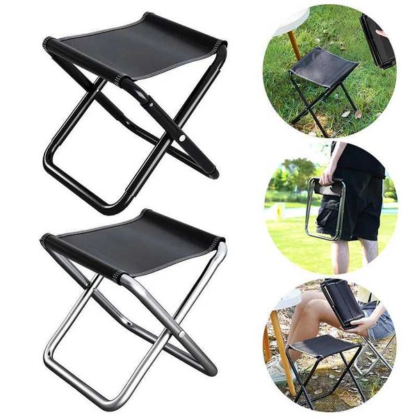 Outdoor portable folding chair for fishing, picnics, barbecues, travel, and camping, lightweight and compact design W241111