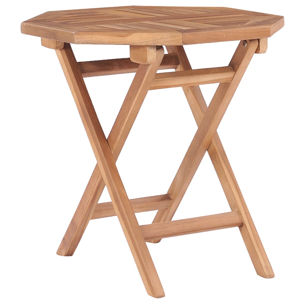 Outdoor Table Fine sanded teak Solid Teak wood Small Foldable