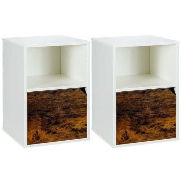 Pair of nightstands or end tables for the living room