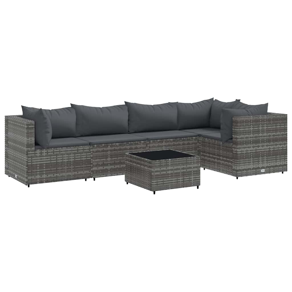 Patio Lounge Set Grey