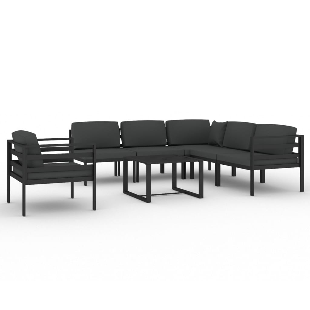 Patio Lounge Set Modular Garden Lounge Set Rectangular Modern