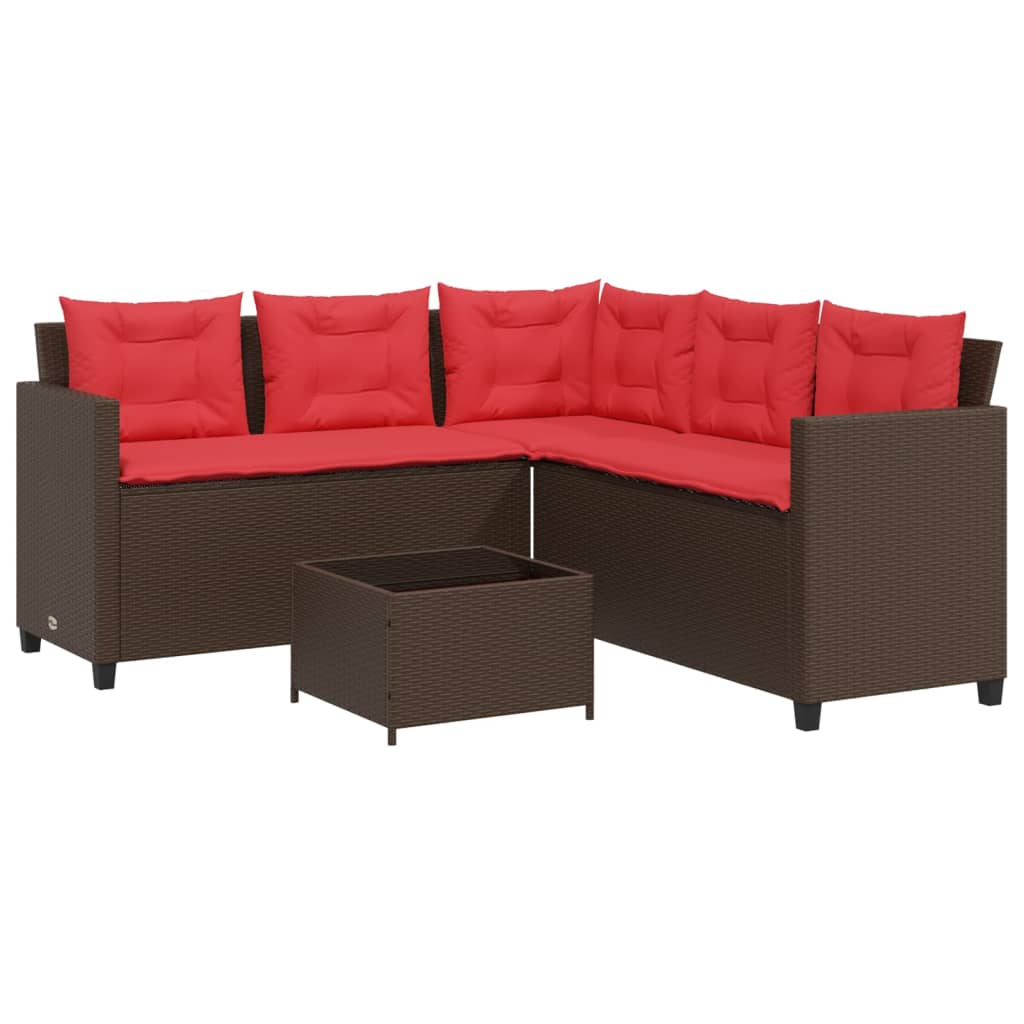 Patio Sofa Brown