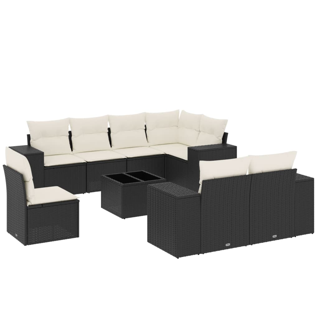 Patio Sofa Set Adjustable Feet 9 Piece Sofa Set Square