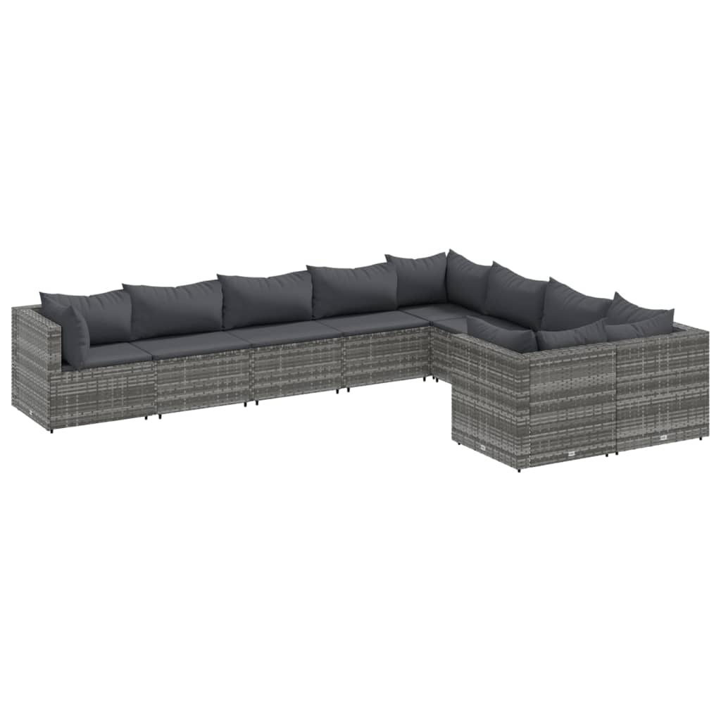 Patio Sofa Set Gray