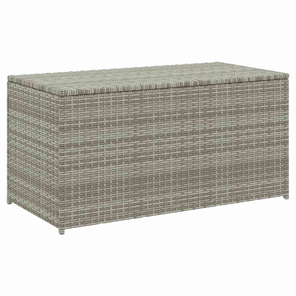 Patio Storage Box Poly Rattan 39.4