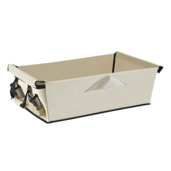 PC truck lining fabric pocket for folding handcart, front and back station truck accessories