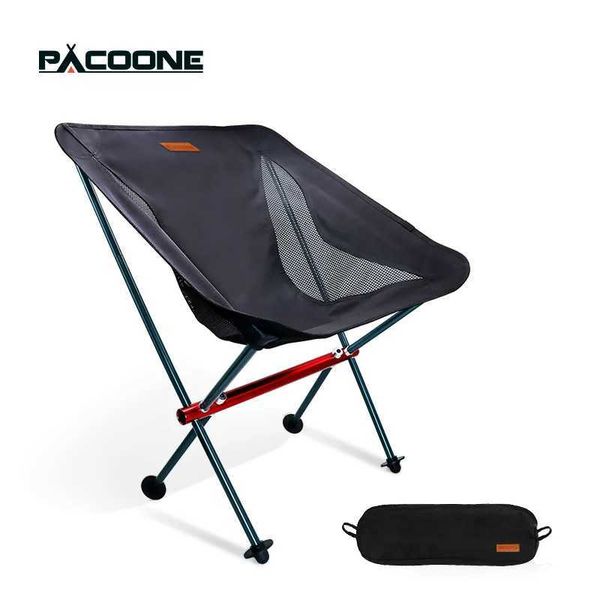 Portable lightweight camping chair for outdoor activities like fishing and picnics