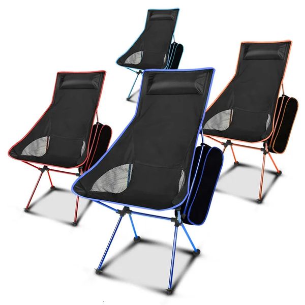 Portable lightweight folding chair for outdoor activities like camping, fishing, picnics and beach trips