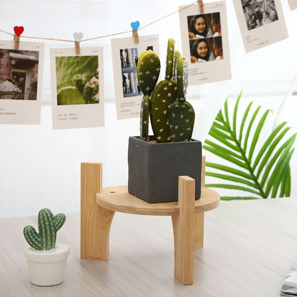 Price consultation for bamboo and wood round base glass bottle square base decorative vase stands with custom support options