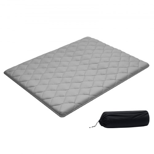 Queen size foldable Japanese tatami mattress with storage bag and fastener, a 9-layer floor mat for sleeping