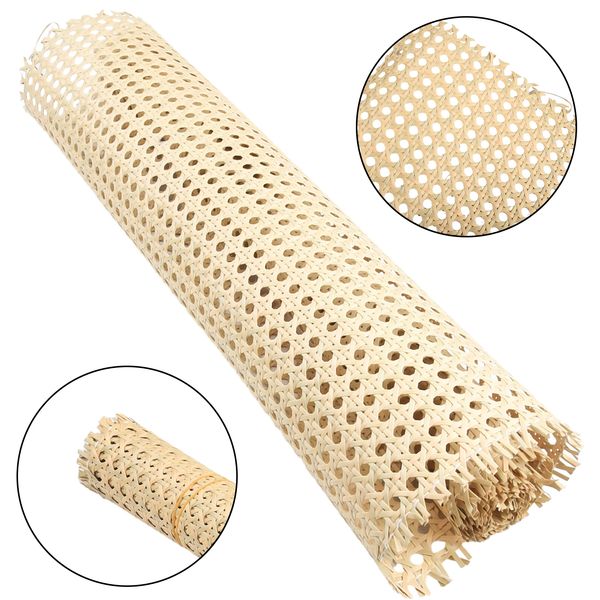 Rattan mesh roll sheet webbing for chair caning with multiple size choices
