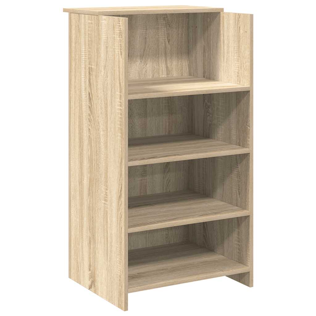 Reception Desk Sonoma oak Engineered wood Medium Reception Desk