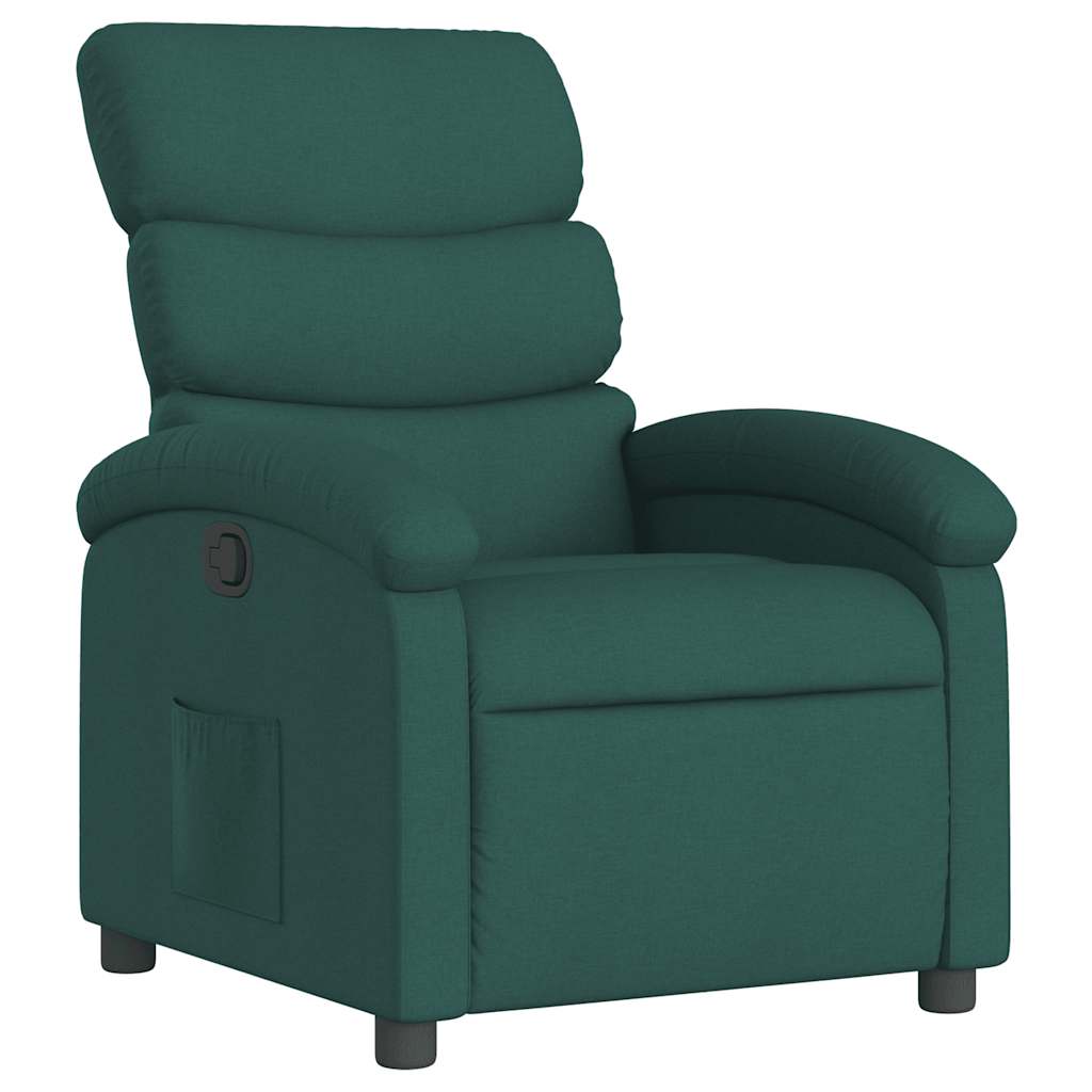 Recliner Chair Dark Green