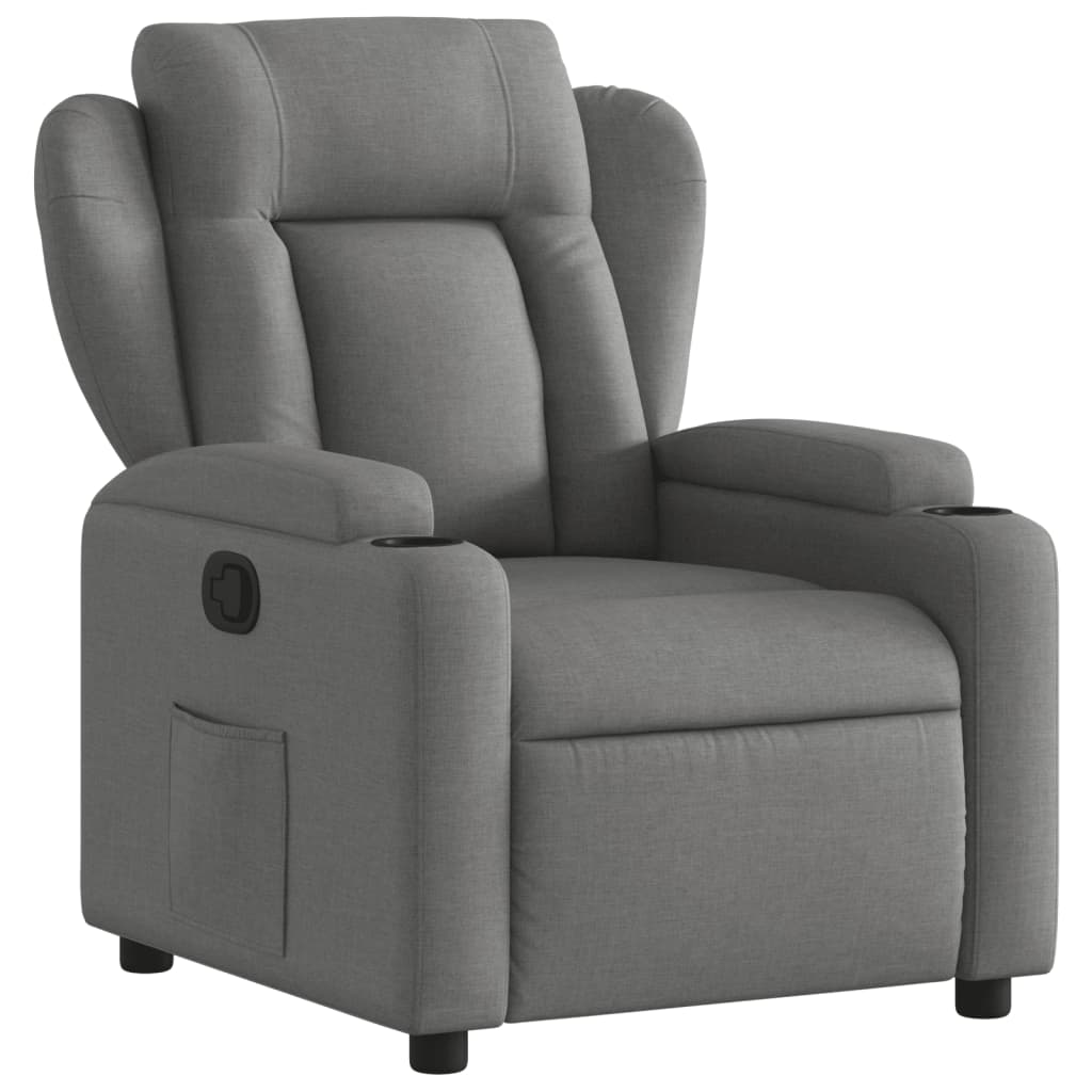 Recliner Chair Dark Grey