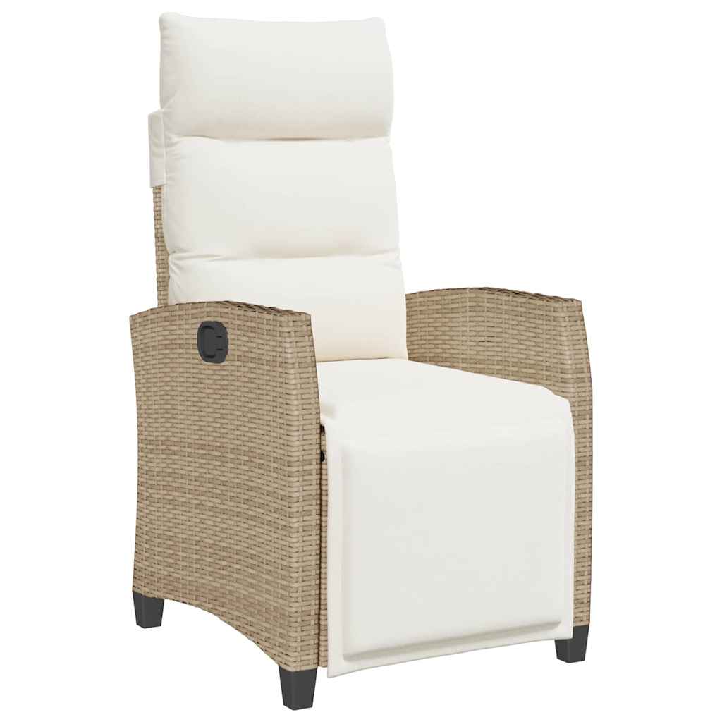 Reclining Patio Chair Foldable Reclining Garden Chair Rectangular