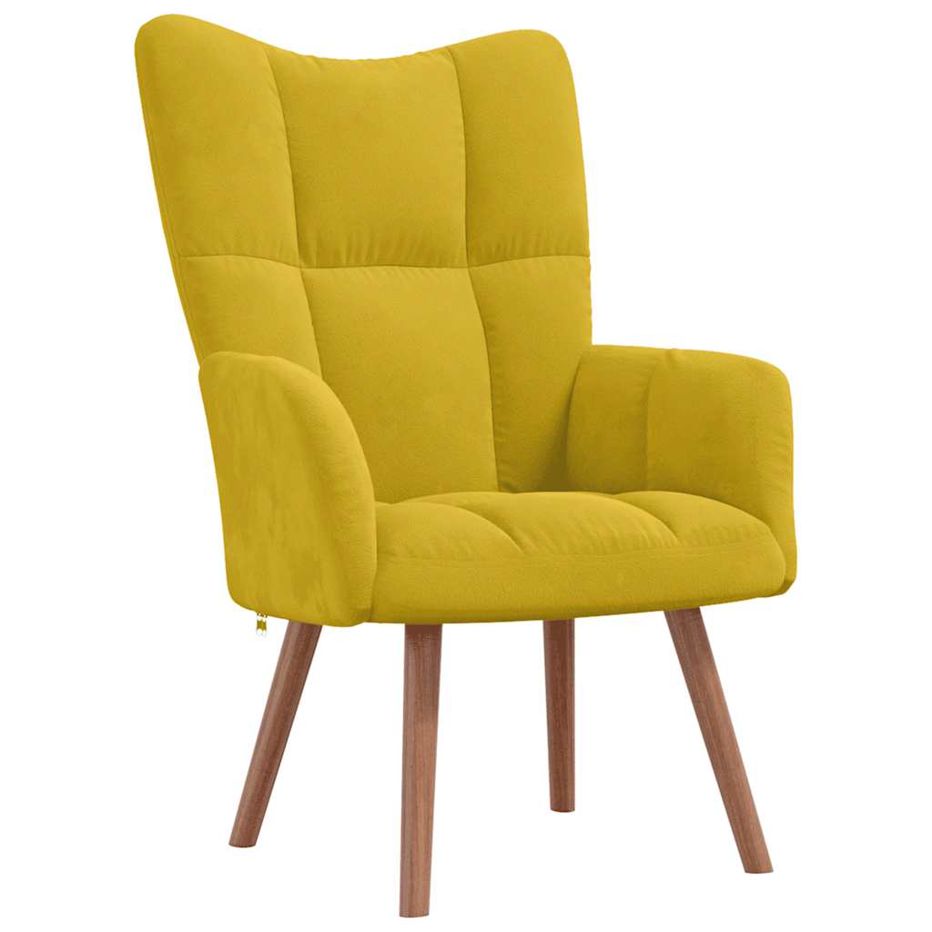 Relaxing Chair Mustard Yellow