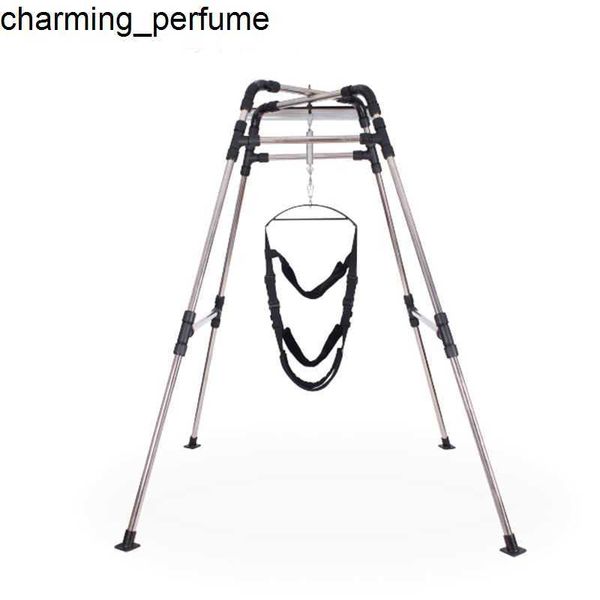Sexy love swing stand for couples' fantasy yoga and intimate positioning