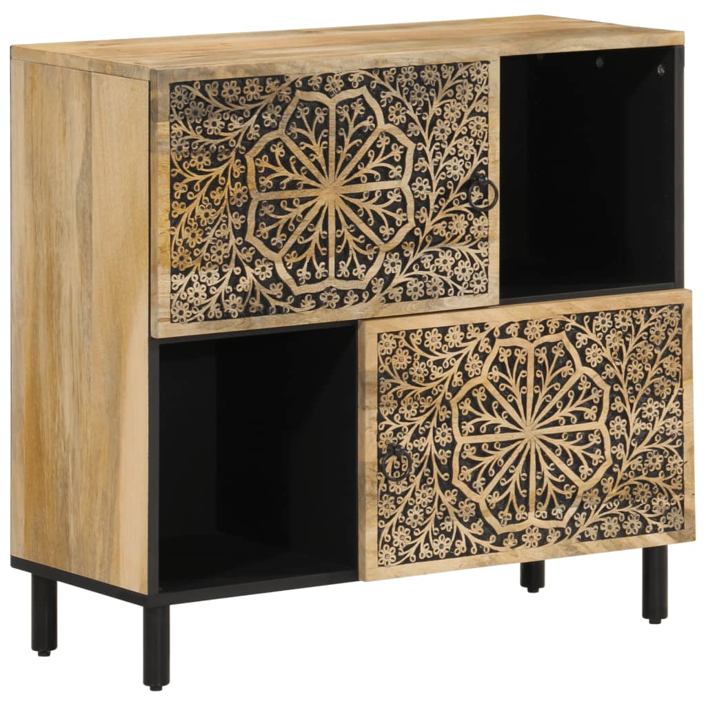 Side Cabinet 31.5"x13"x29.5" Solid Wood Mango