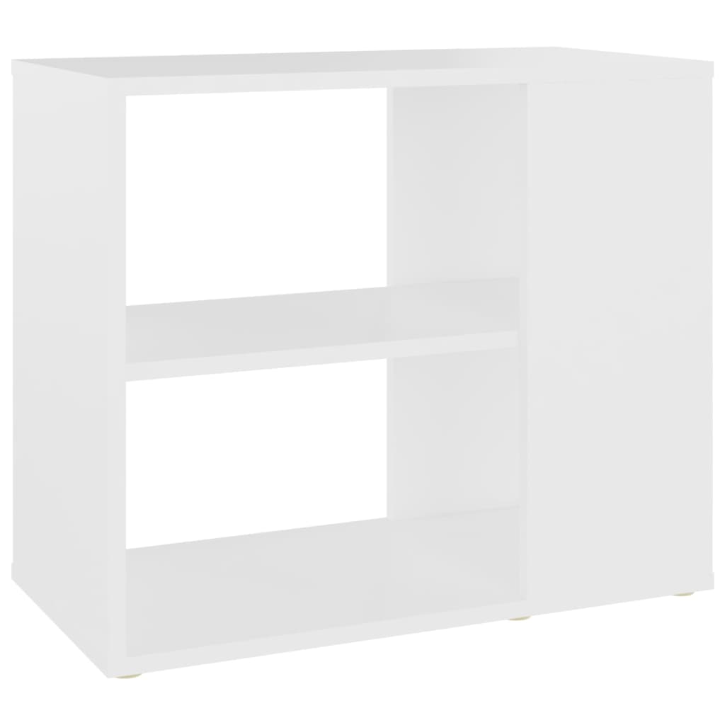 Side Cabinet White Engineered wood 23.6 in x 11.8 in x 19.7 in