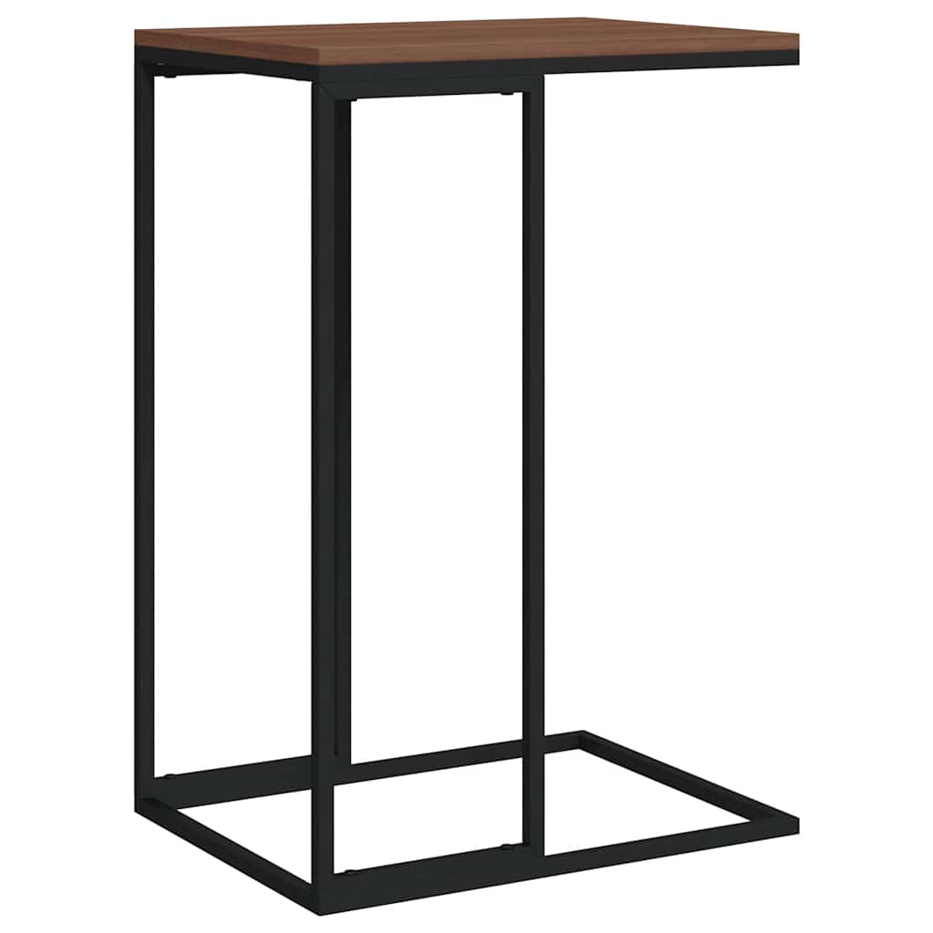 Side Table Black Engineered wood, iron Medium Durable