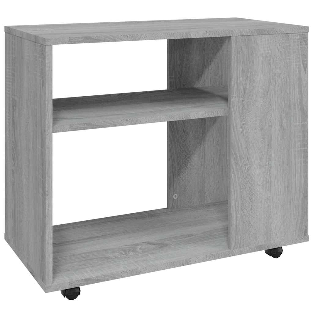 Side Table Grey Sonoma 27.6x13.8x21.7" Engineered Wood