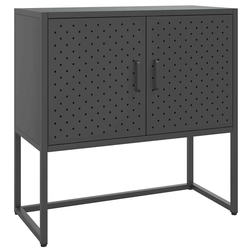 Sideboard Anthracite Steel Standard Levelers Sideboard