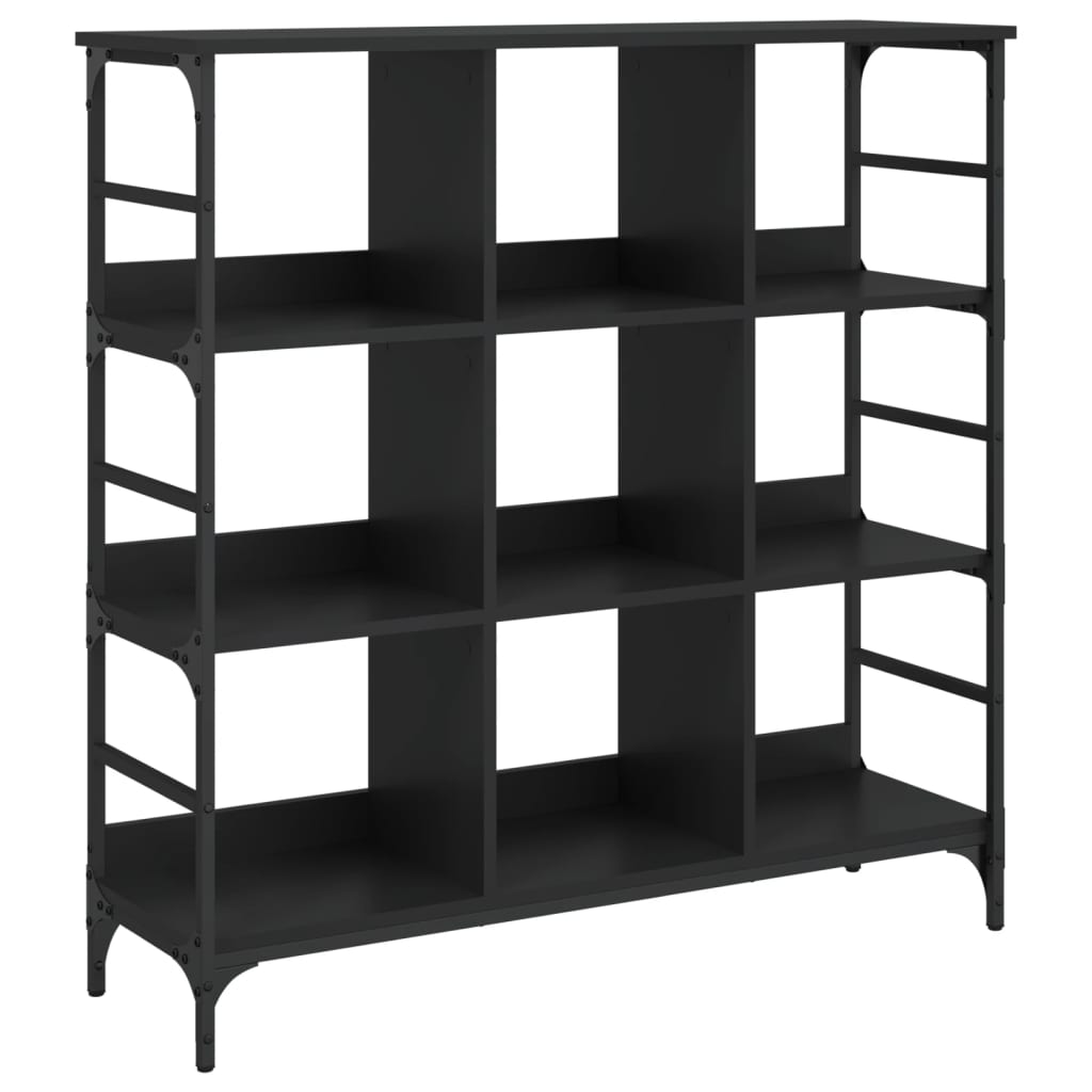 Sideboard Black Engineered wood, metal Large Adjustable Feet