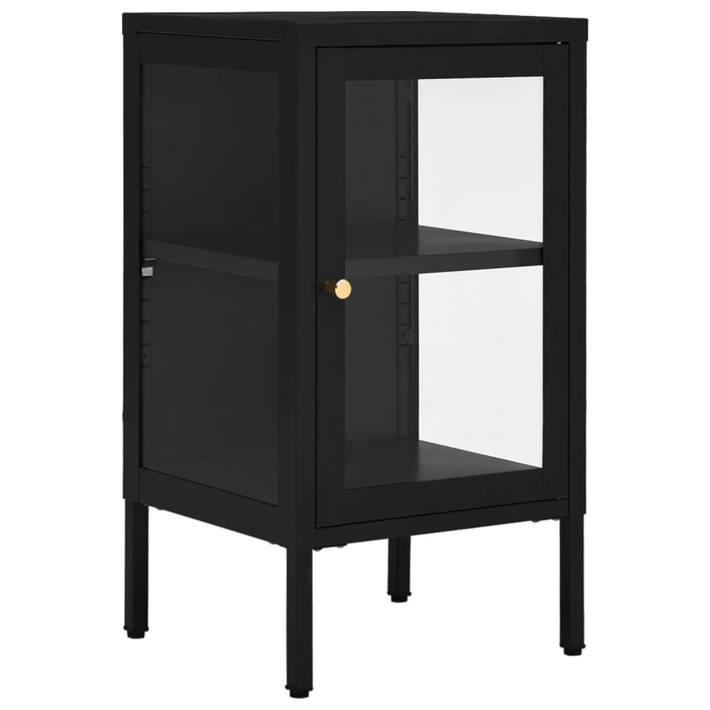 Sideboard Black Powder-coated steel Medium Adjustable Feet