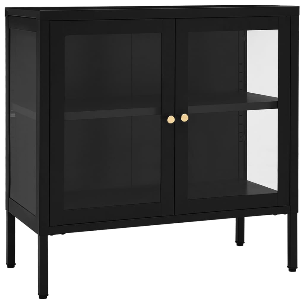 Sideboard Black Powder-coated steel Medium Sideboard