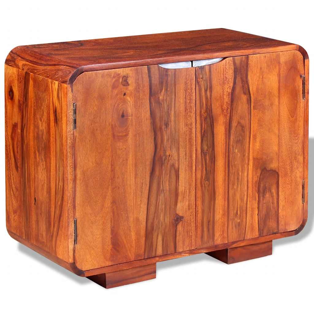Sideboard Brown Solid Acacia wood Sideboard Rectangular