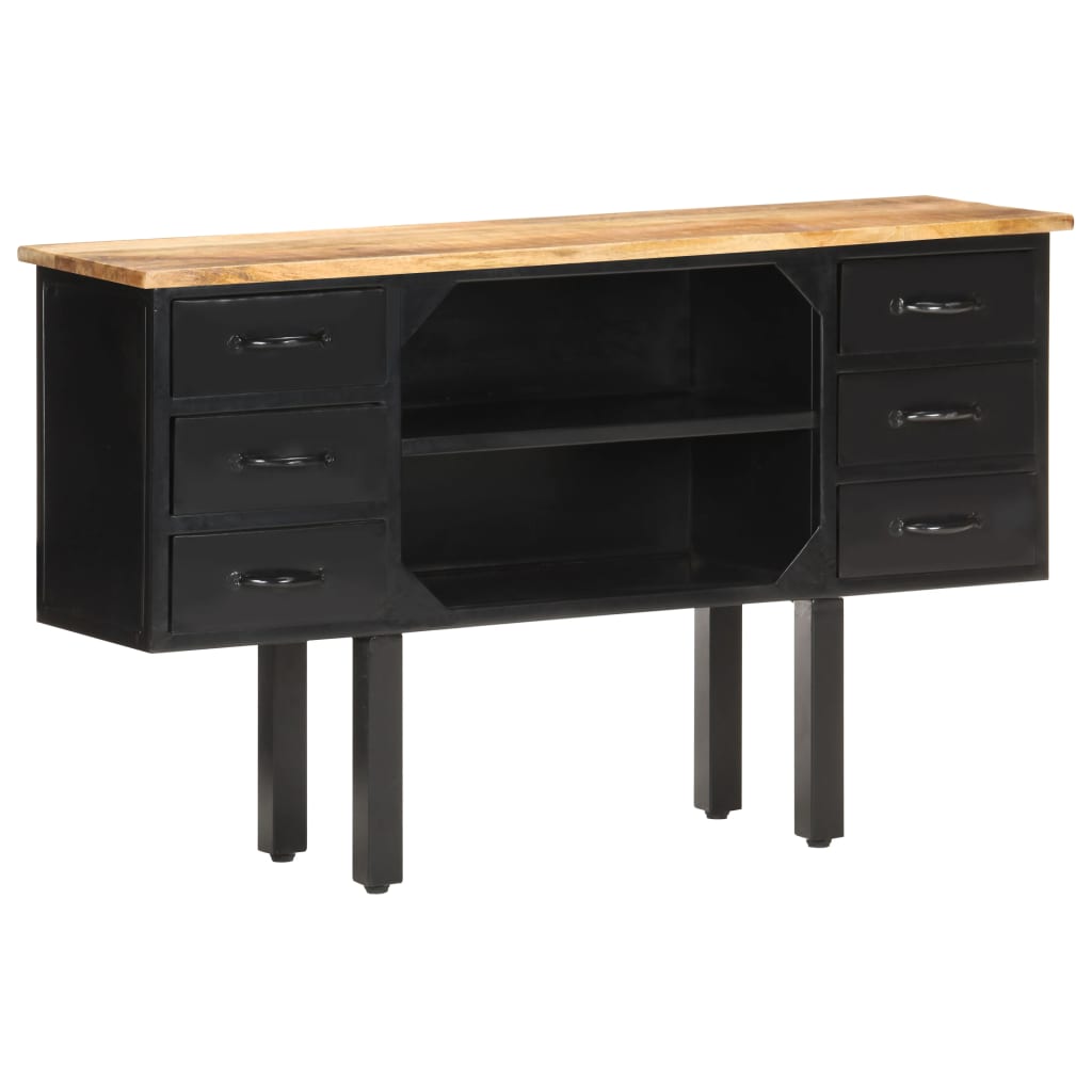 Sideboard Rough Mango Wood Solid Rough Mango Wood Medium