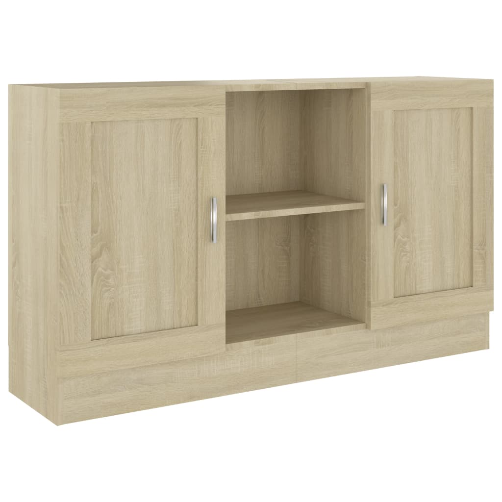 Sideboard Sonoma oak Engineered wood 47.2x12.0x27.6 in Sideboard