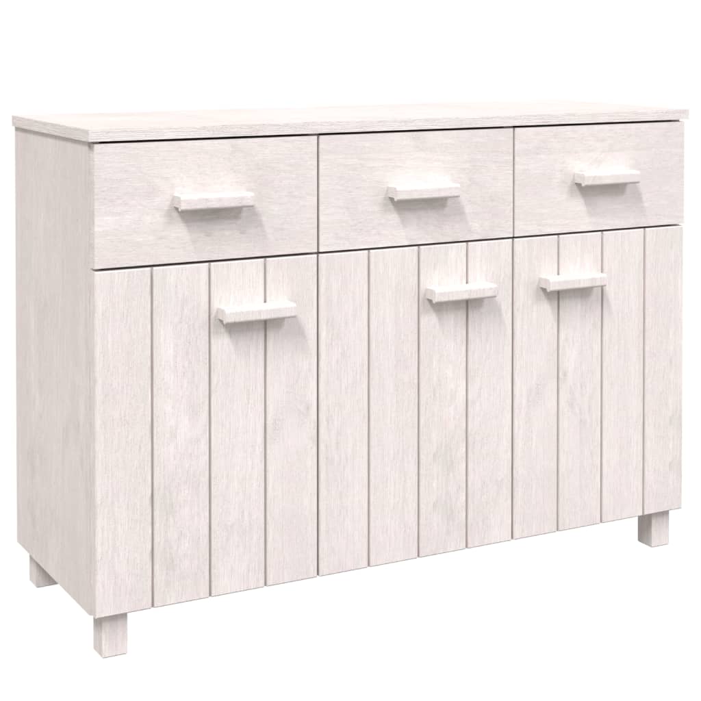 Sideboard White Solid pinewood, MDF Medium Sideboard
