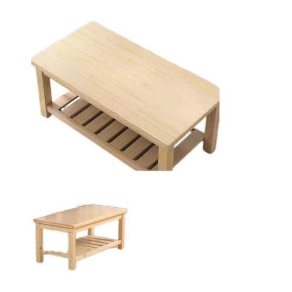 Sleek modern solid wood coffee table for stylish living rooms and offices