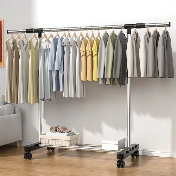 Stand Clothing Rack Hangers for Clothes Conference Tables & Chairs Headboards Shelf Floor Rack Hanger Wardrobe System Hook Racks