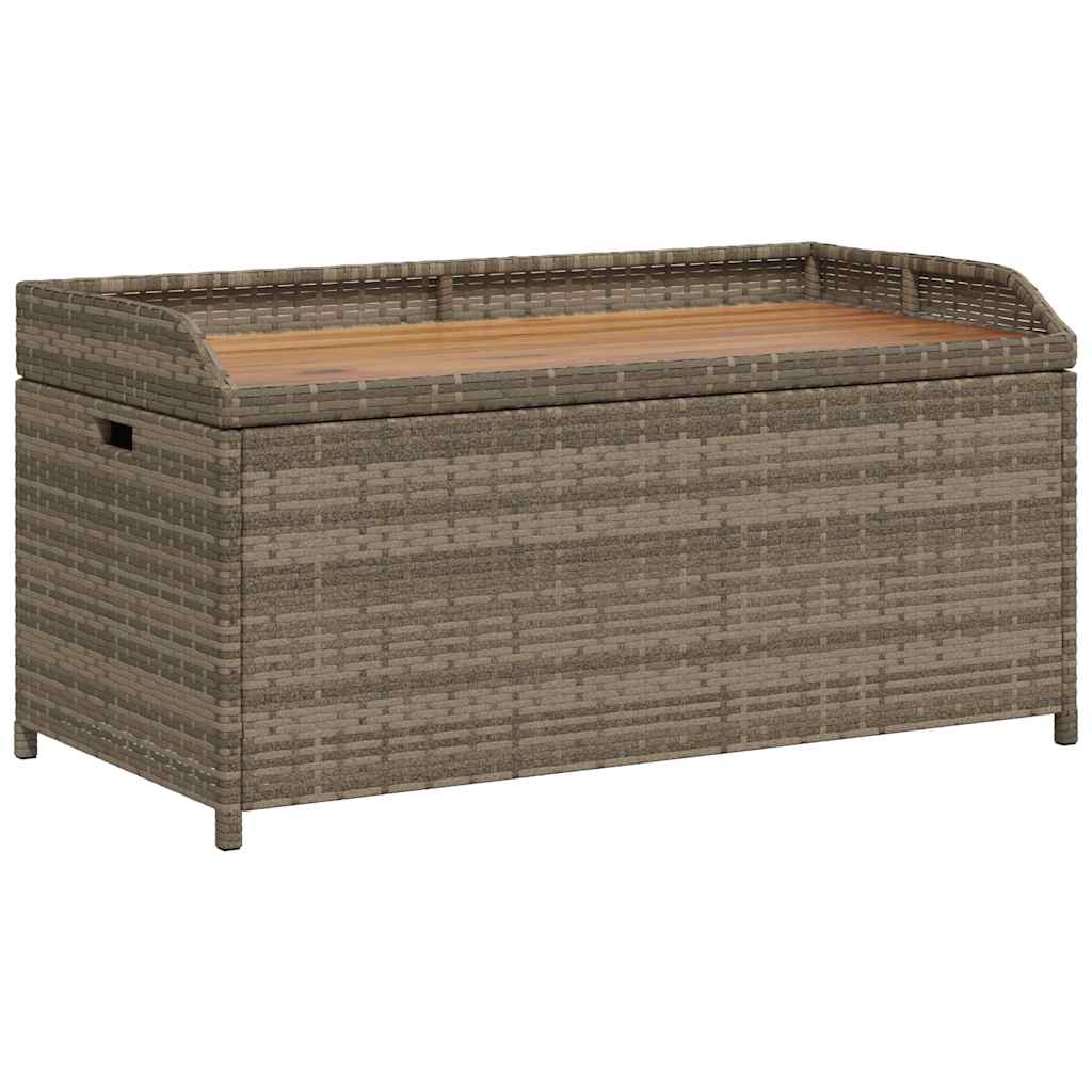 Storage Bench Grey and brown