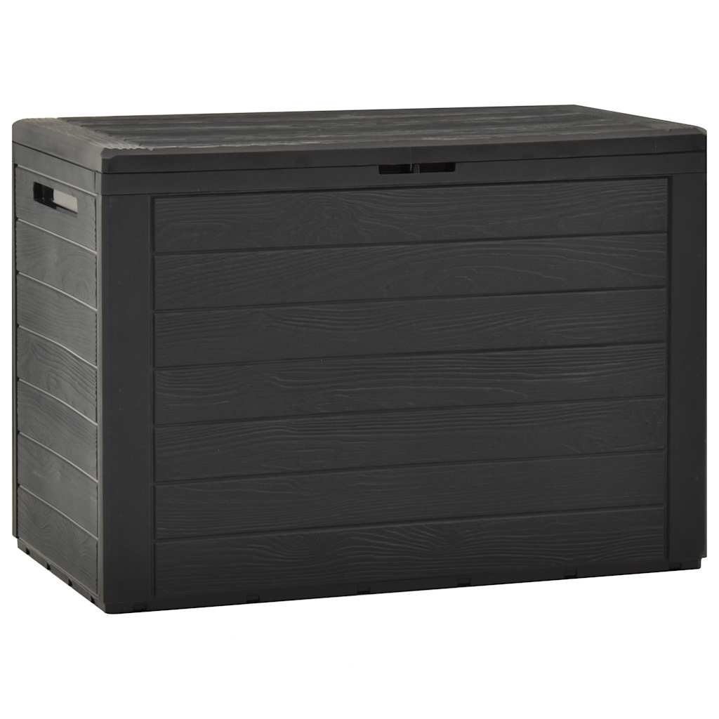 Storage Box Anthracite Polypropylene 30.7x17.3x21.7 in