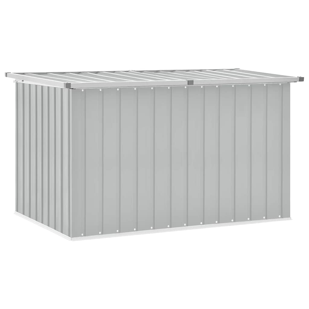 Storage Box Grey Galvanized steel, Plastic Large