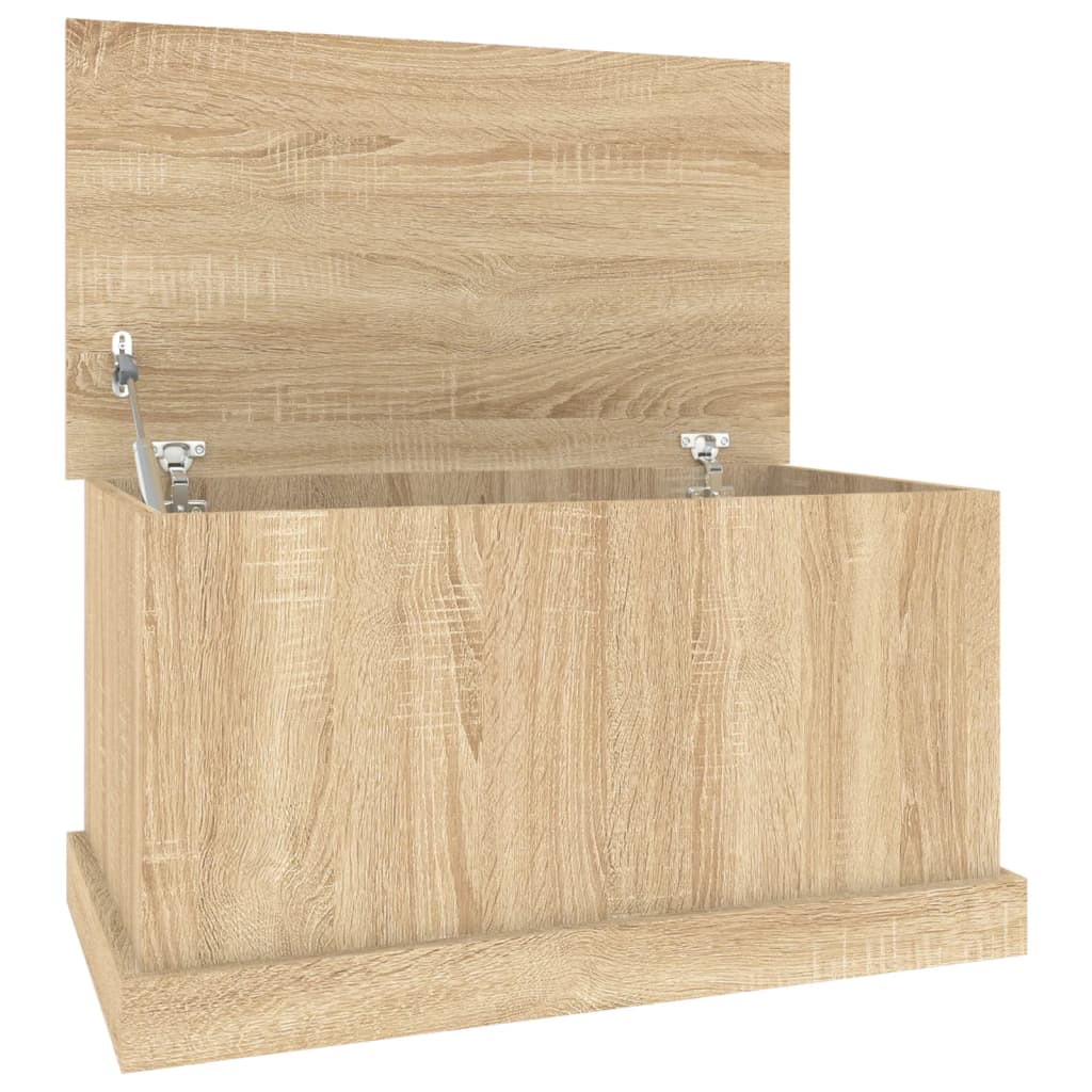 Storage Box Sonoma Oak Engineered Wood Medium Storage