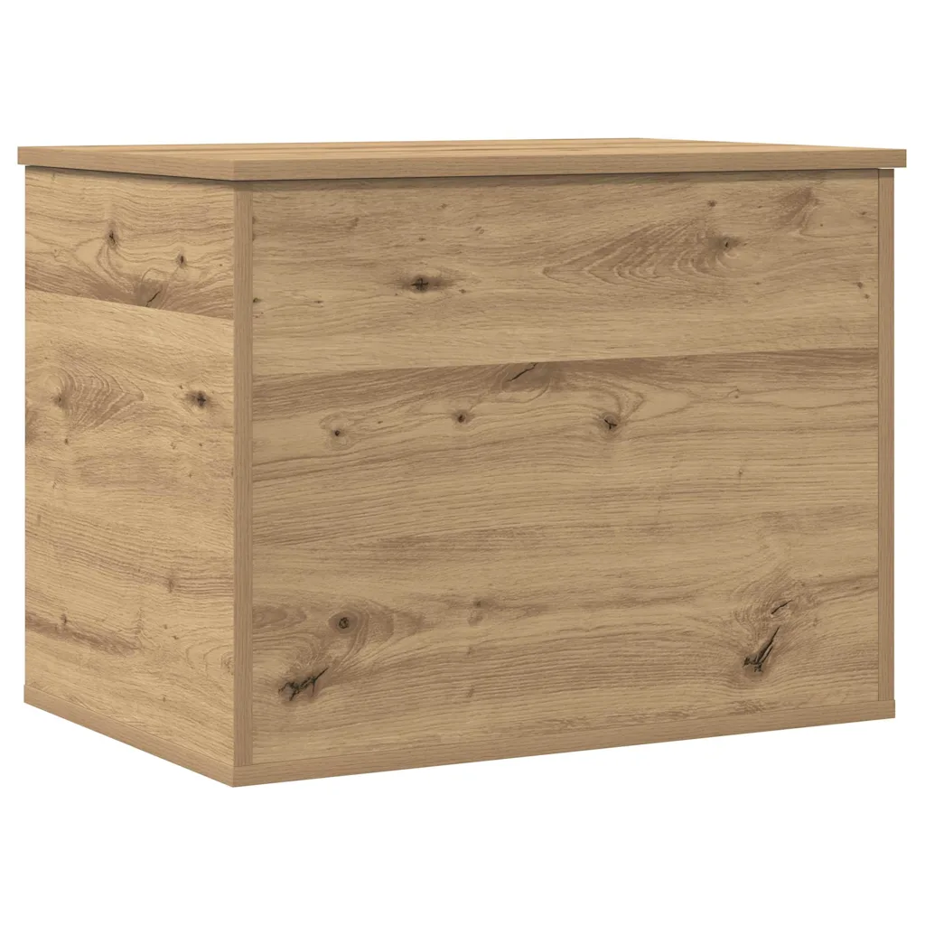 Storage Box with Storage Artisan oak 23.62 x 16.54 x 18.11 in