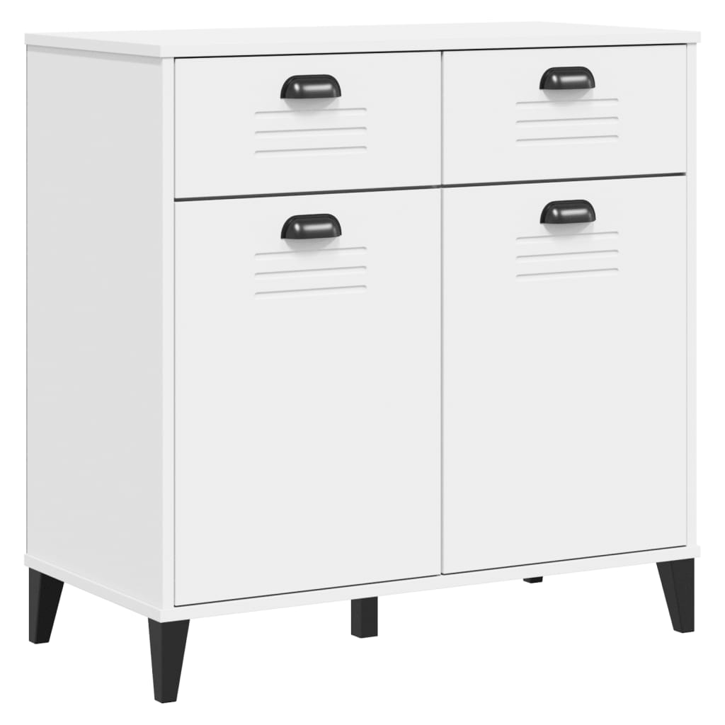 Storage Cabinet White Engineered wood and plastic Medium