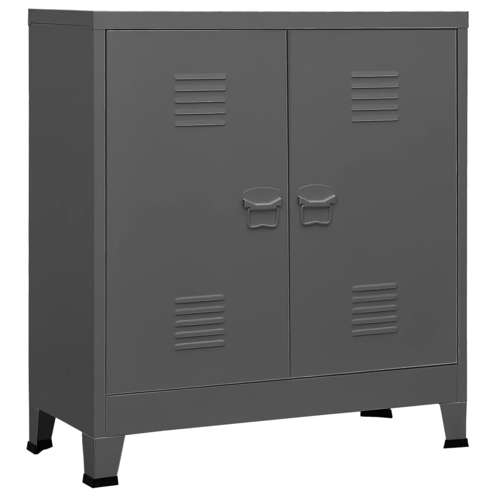 Storage Chest Anthracite Steel, plastic Medium Storage Chest