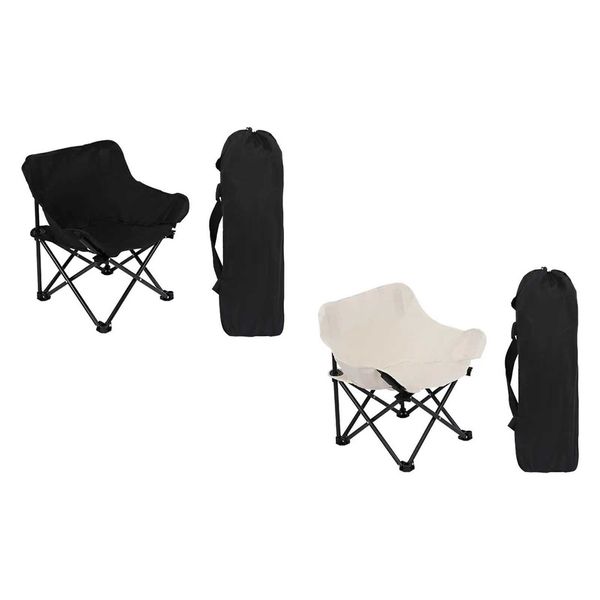 Sturdy folding convex wheelchair beach chair with heavy-duty belt for outdoor use, moon chair, courtyard blinds, and garden hiking