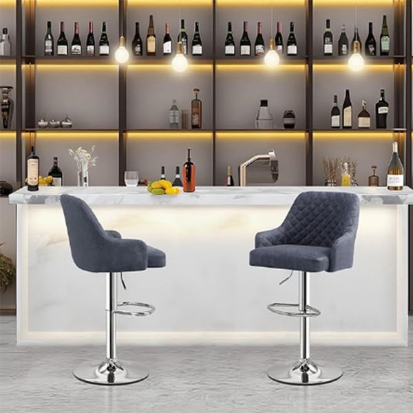 Stylish modern pub chair for home bars, featuring ergonomic design and simple assembly