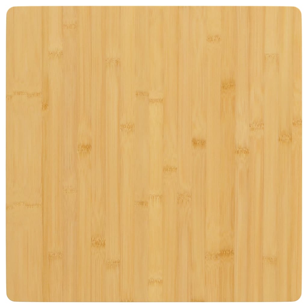 Table Top Bamboo 24x24 in Rounded corners surface Table Top