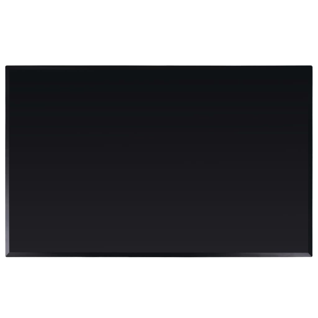 Table Top Black Tempered Glass 47.2 x 25.6 x 0.3 in Table Top